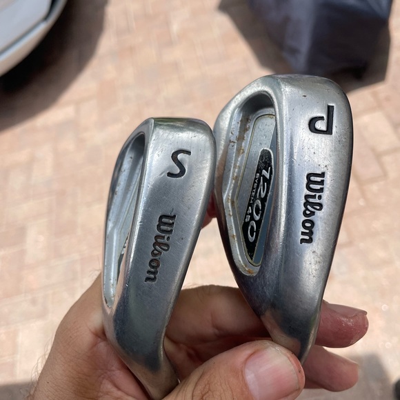 Wilson system 1200 pitching and sand wedge 
Set in right hand - Picture 5 of 5
